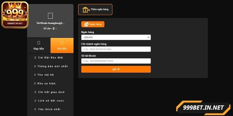 rut-tien-999bet-4-buoc-thao-tac-giao-dich